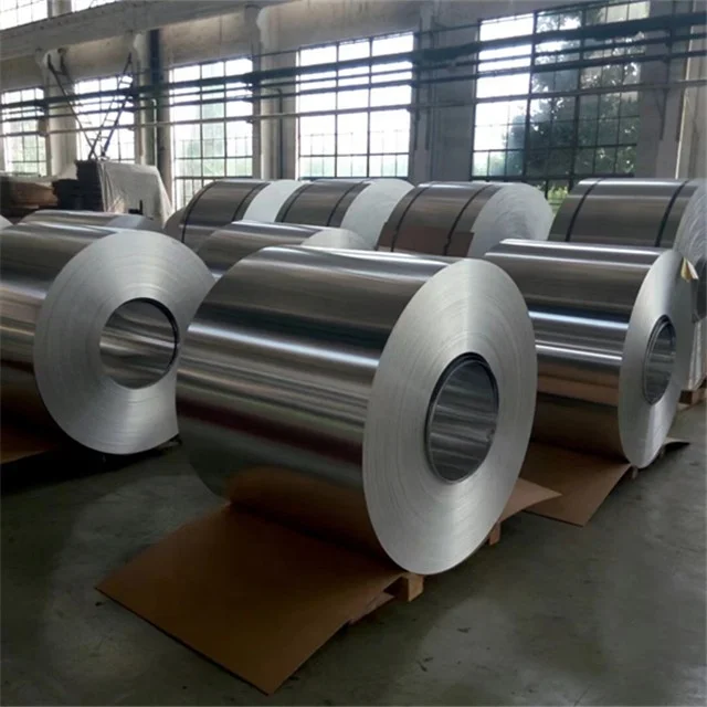 
Alloy Metal Aluminium supplier 87% reflective mirror aluminum coil for reflector 