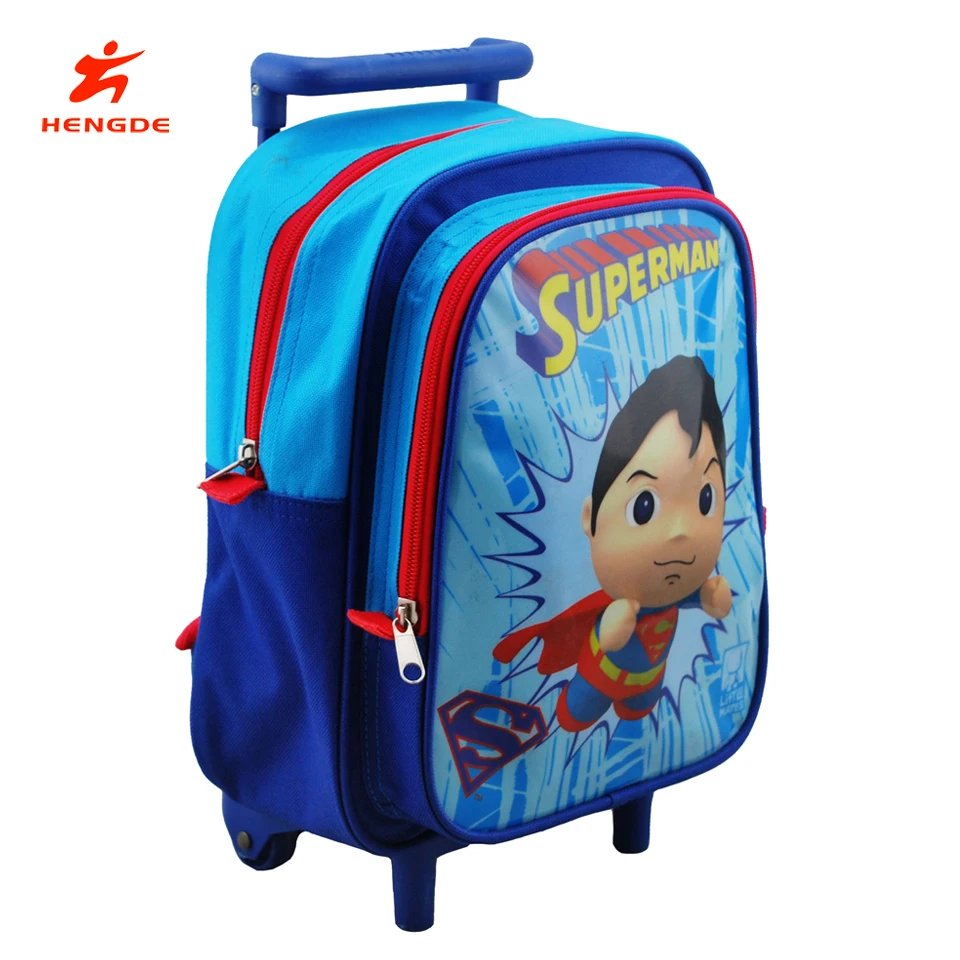 Children Trolley Backpack School Bags Large Size School Trolley Bag Custom Trolley for School Bag