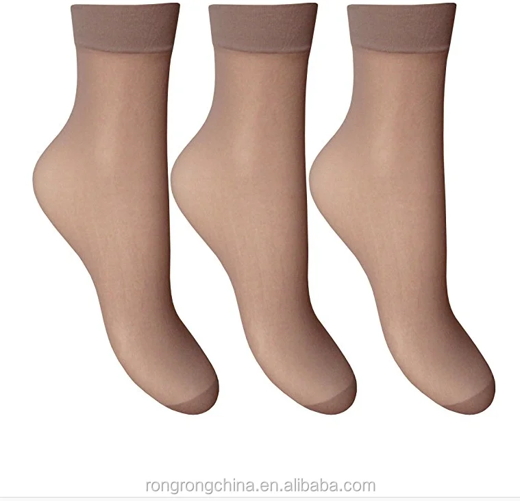Hosiery Factory Nylon Socks Sheer Ankle Socks For Women