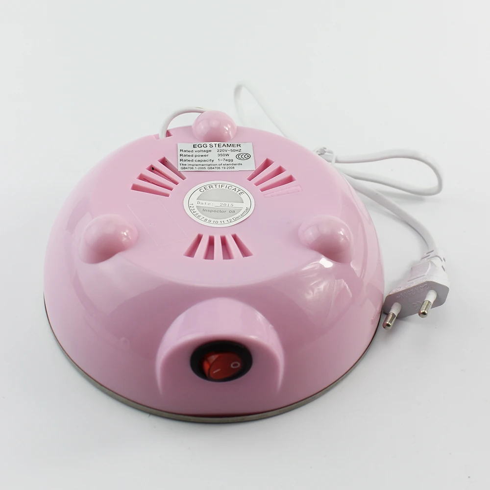 110V / 220V Electric 7pcs Egg Boiler Multi-functional Electric Eggs Cooker Steamer with Auto Shut Off