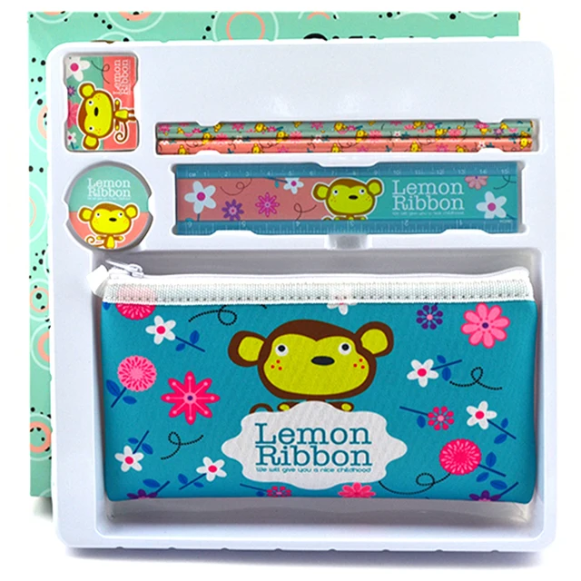 back to school  high quality   design gift box stationery set for kids