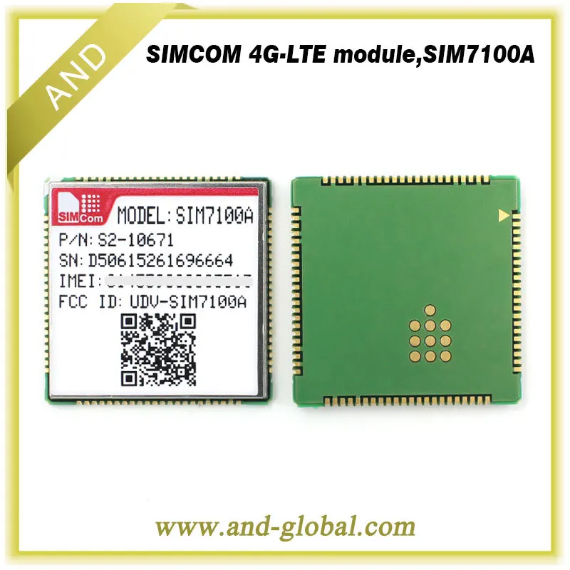 Quad-Band B2/B4/B5/B17 LTE-FDD SIMCOM 4 Г SIM7100A Модуль