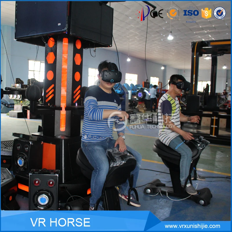 Best Price Crazy Virtual Horse Riding Interactive Amusement Park 9D VR Video Horse Riding VR Game Simulator