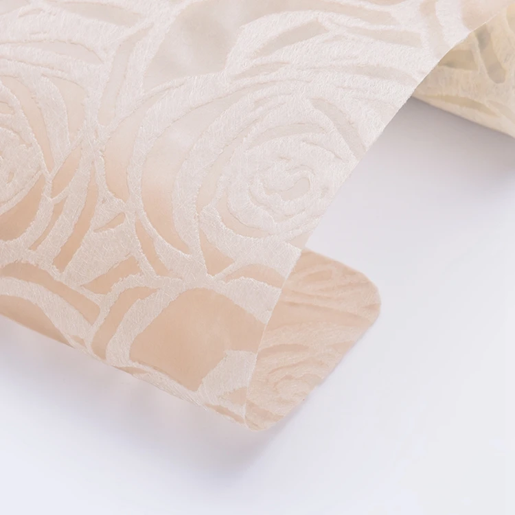 Shinewrap Factory Wholesale Rose Pattern Flower Wrapping Paper Florist Bouquet Package Paper Waterproof Flower Decorative Paper