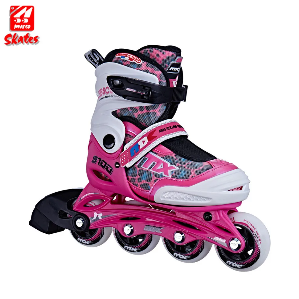 Breathable Roller Adjustable Inline Skate Children Plastic Toys Sale 4 Wheels For Skates