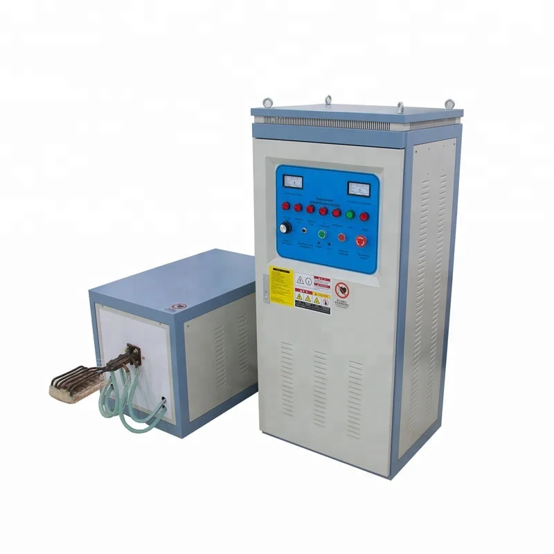 high frequency metal heat treatment steel bar induction heating machine