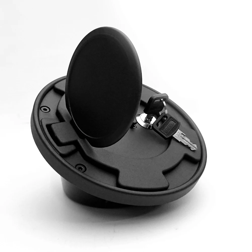 Tank cover with lock for JK  Fuel Tank Cap Gas Tank Cover for Wrangler JK 07-17 Auto Accessories