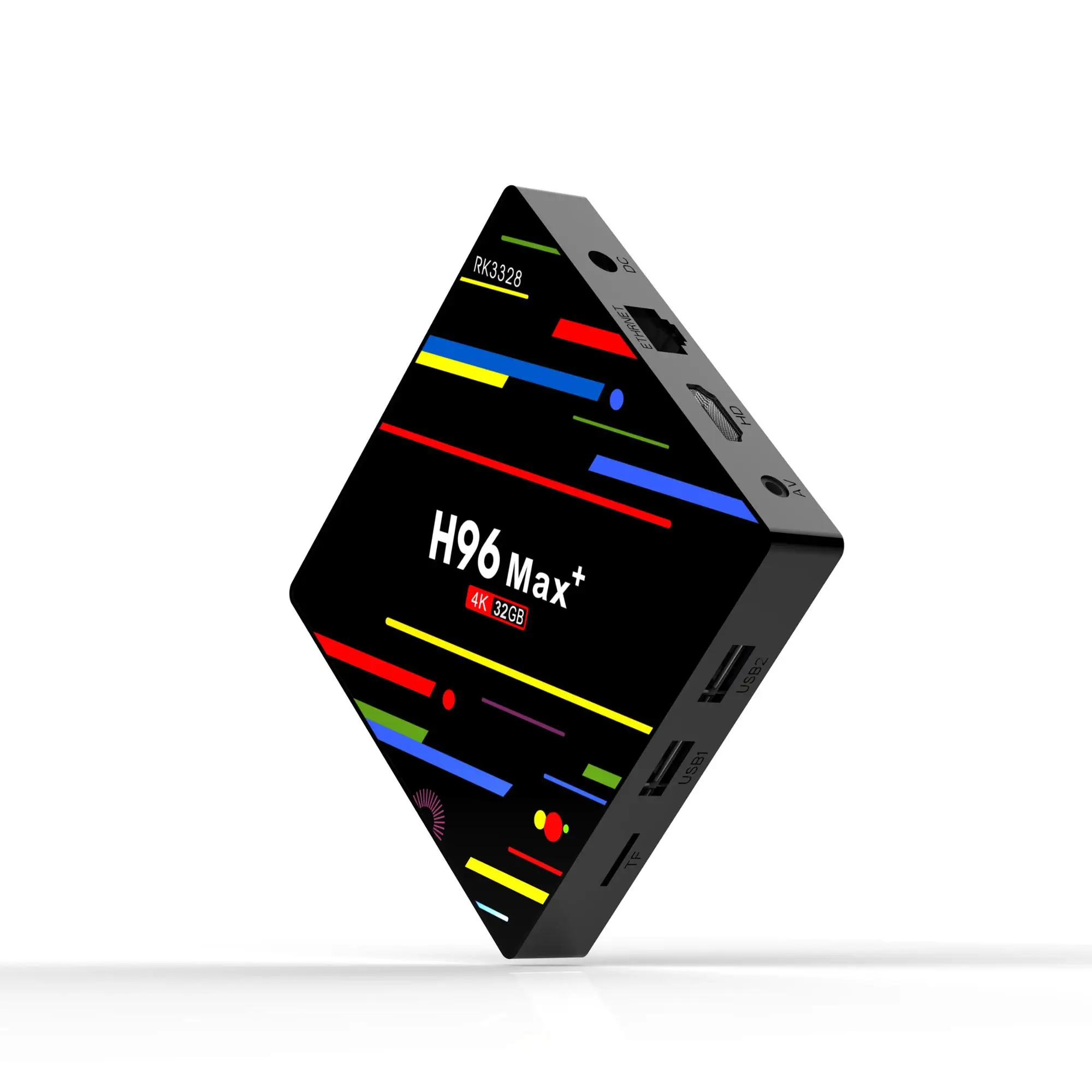 Tv box android 7,1 4 ГБ оперативной памяти 32 ГБ Rom H96 Max RK3328 Rockchip 5 г двойной Wifil 4 К android tvbox