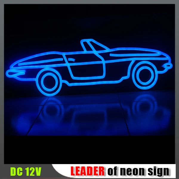 New product! Custom flexible waterproof led neon signs with classic cars