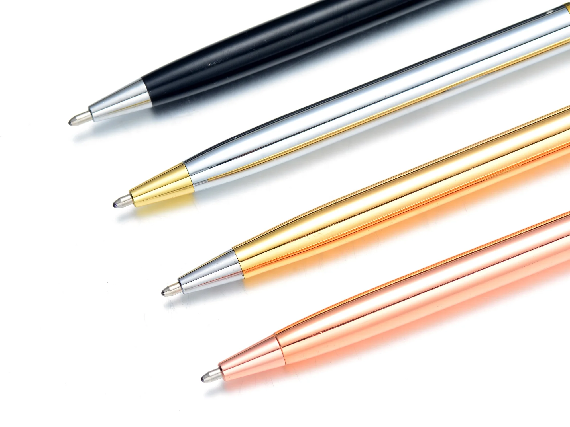 
New Product Ideas 2019 High Quality Promotional Metal Steel Ball Pen With Custom Logo 