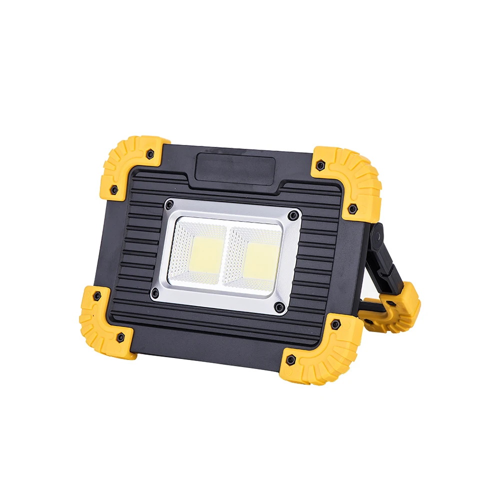 Portable 30W 1500LM HandHeld 2Pcs COB USB Charging LED Work Light,Multi-Functional High Bright Cordless rechargeable Work Light