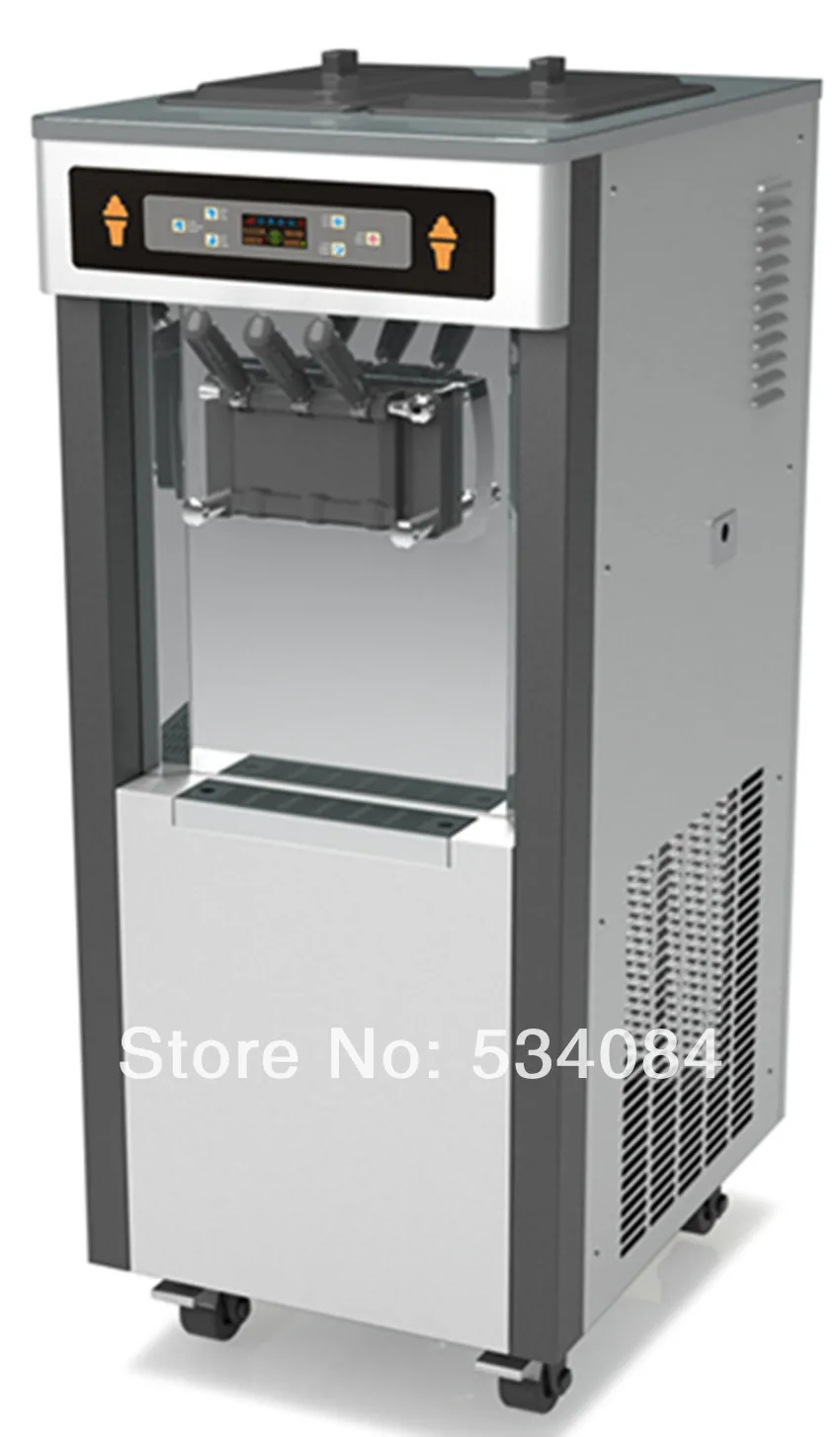 High Efficiency Soft Serve Frozen Ice Cream Machine, 3