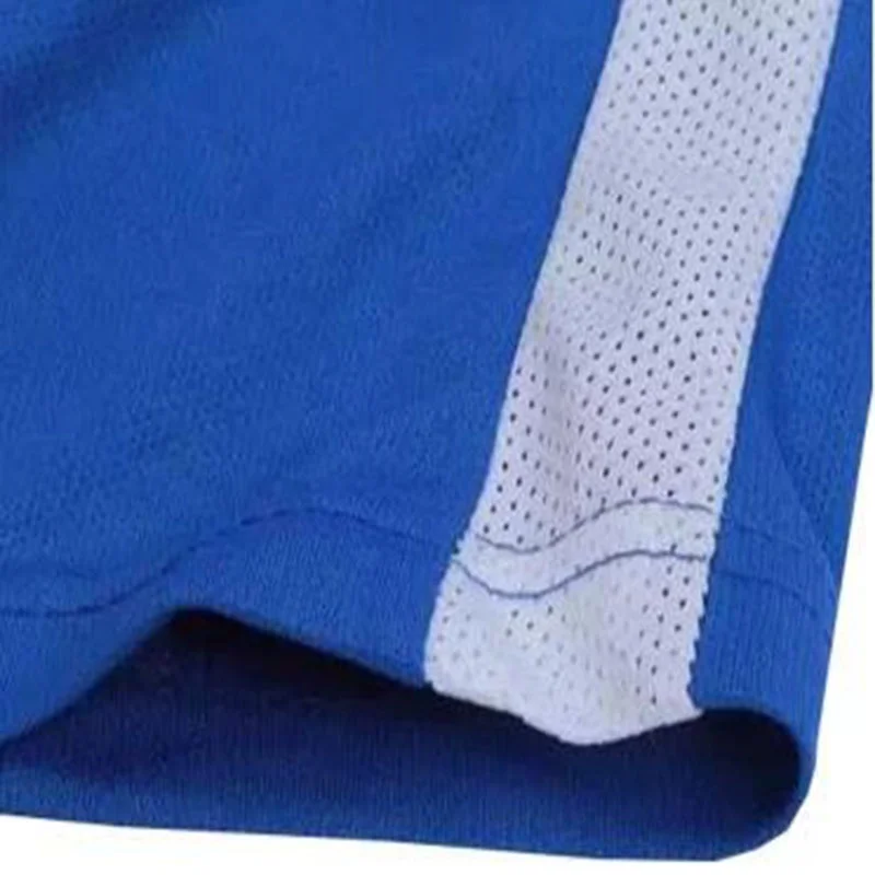 Cheap Sublimation Blue And White Stripes Soccer Uniform Football Jersey