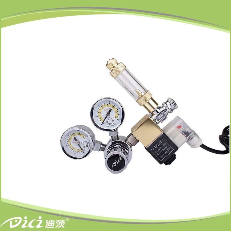 Good Quality Sell Well Aquarium Co2 Pressure Gas Reduced Co2 Regulator For Aquarium