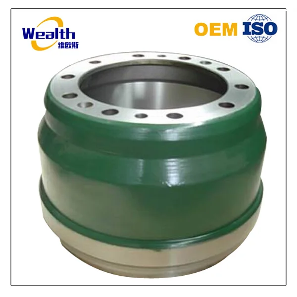 
Customized drawing ht25/G3000 grey cast iron brake drums 