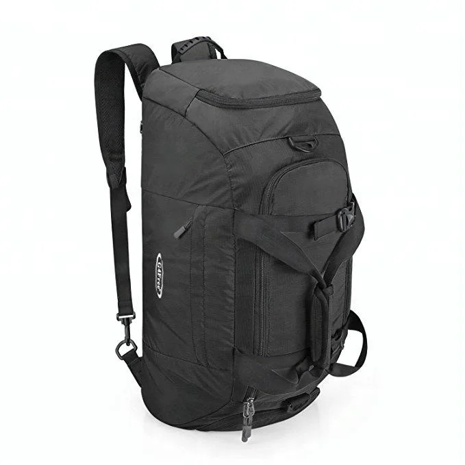 Sublimation logo back pack bags with cooler compartment,Fitness Sports Gym Bag with Shoe Compartment