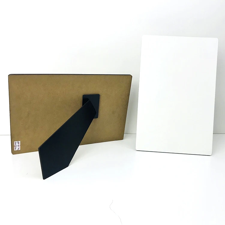 DIY Sublimation Blank HD MDF wooden photo frame Custom Shapes&Sizes Blank Sublimation Wood Photo Frames