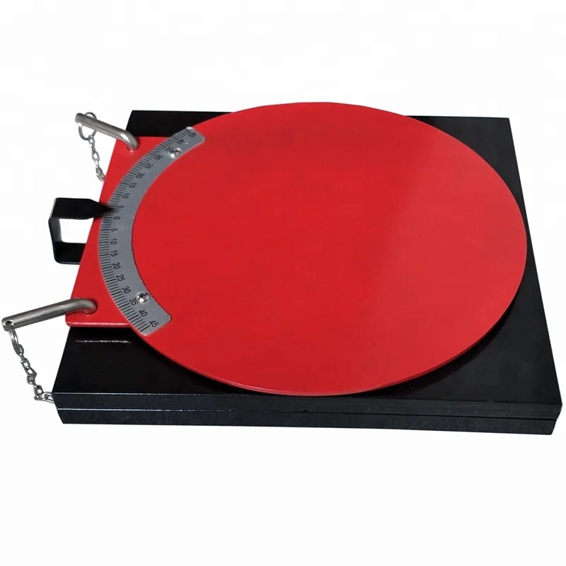 Vehicle tools 2 Ton Steel Wheel Alignment Turn Plates Table used together with 3D Wheel Alignment equipment machine