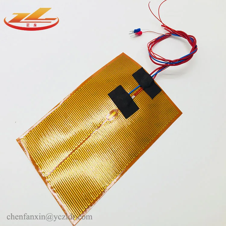 Industrial PI kapton film 5v polyimide foil flexible heaters