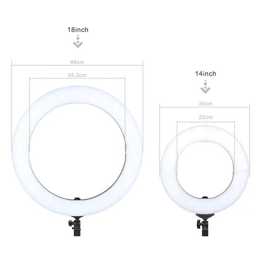 14inch LED SMD circle light 41W 336pcs LED Ring Light 3200-5600K Dimmable Photo/Video for YouTube and make up lighting