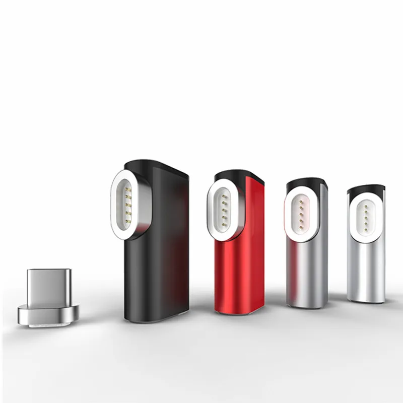 
 PD 100 Вт Магнитный кабель для передачи данных Тип C USB C к C адаптер для зарядного кабеля для Mac ноутбука соединитель  