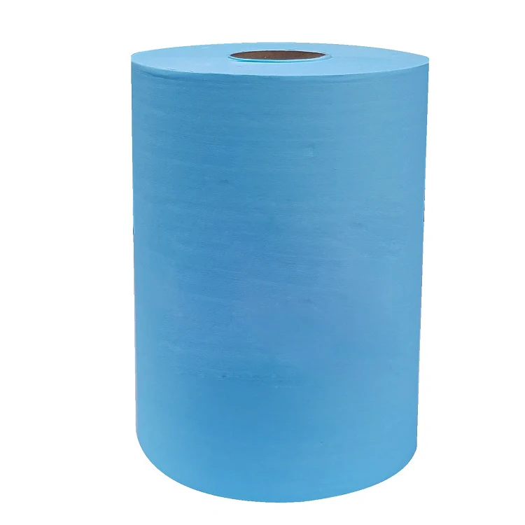 Spunlace woodpulp nonwoven dry cleaning wipes for automotive industry