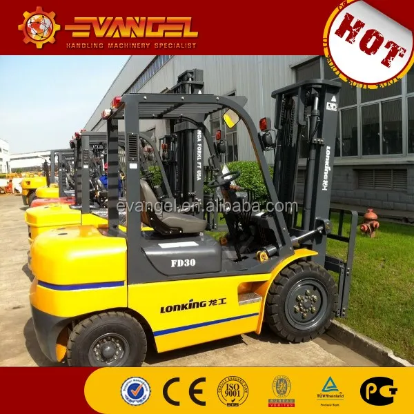 LONKING LG30 3 TON Diesel Forklifts manual forklift for sale
