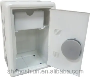 two digit combination lock with printing metal coin bank  coin box piggy bank saving bank