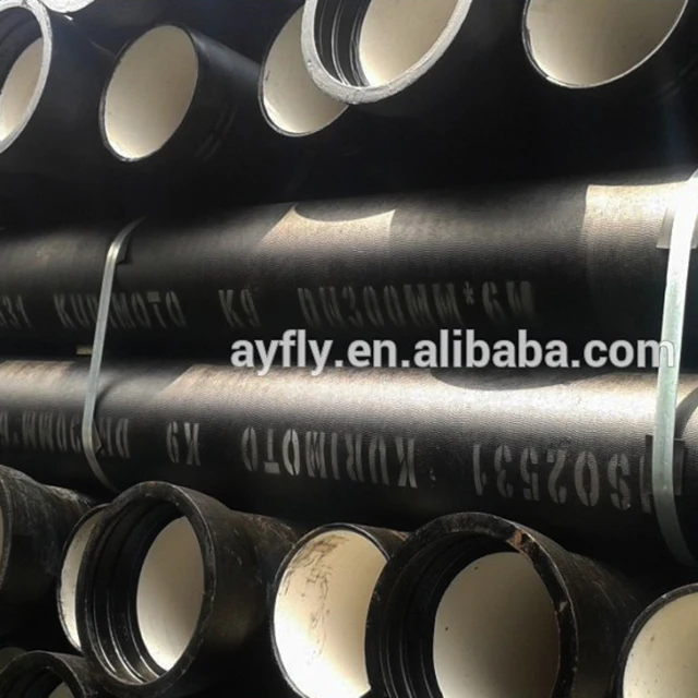 Труба из ковкого чугуна C30/600 мм, Трубы из ковкого чугуна класса K9