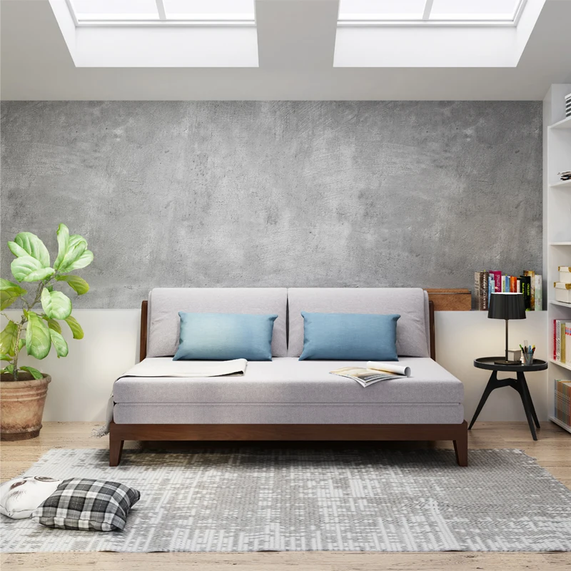 Modern Foshan furniture factory direct wholesale Upgraded Folding three seat sofa Adjustable Sofa bed