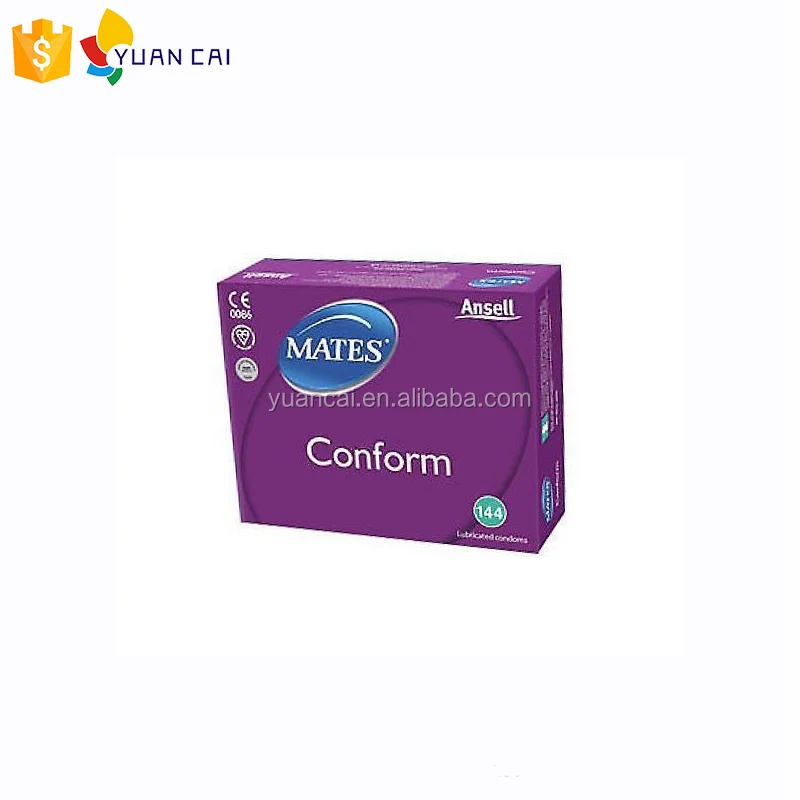 China hanger paper custom condom box with logo printing