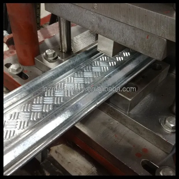 LMS perforating door roller shutter slats equipment roll forming machine