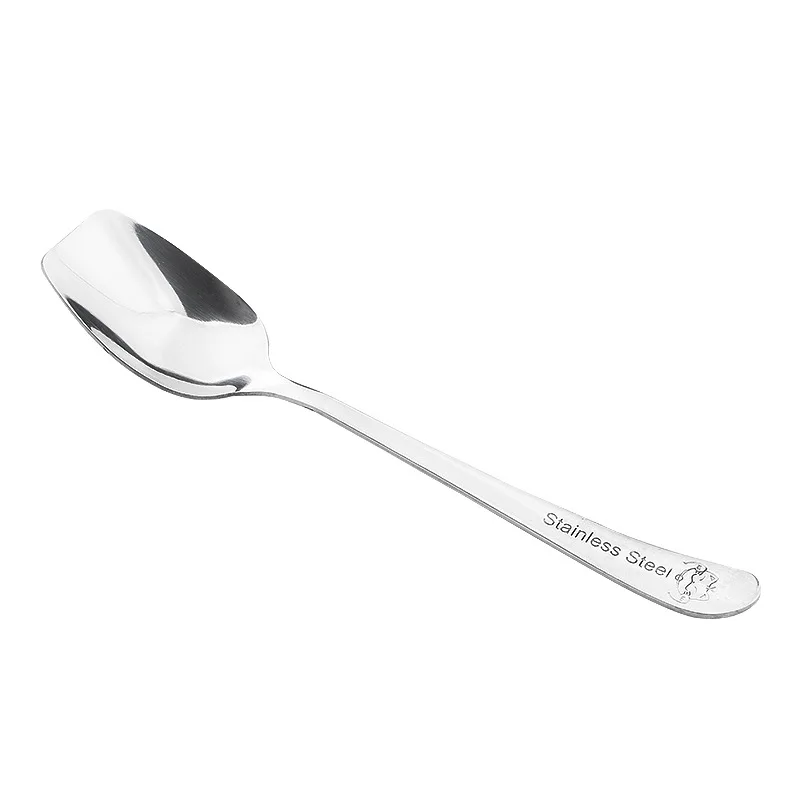 4-Pcs Stainless Steel Cutlery Set Metal Flatware Spoon & Fork for Dinner Dessert School Events Durable Acero Inoxidable