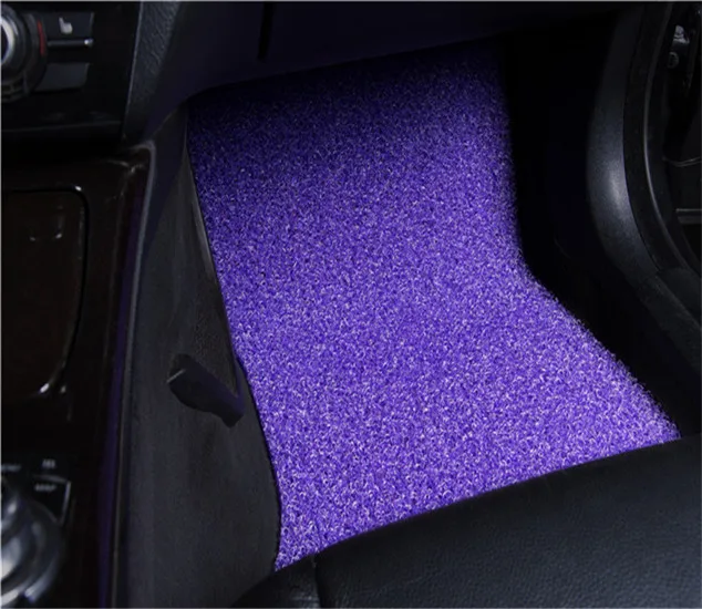 Оптовая продажа, ультрамягкий коврик из ПВХ, напольный коврик, коврик для автомобиля, двухслойный коврик