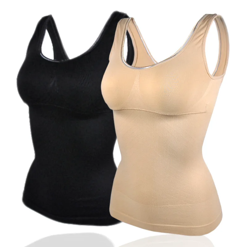 MUNAFIE Slimming  Body shaping Vest Workout Seamless Camisole/Singlet