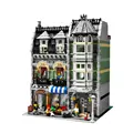 IN STOCK 2462Pcs free shipping Lepin 15008 City Street Green Grocer Model Building Kits Blocks Bricks