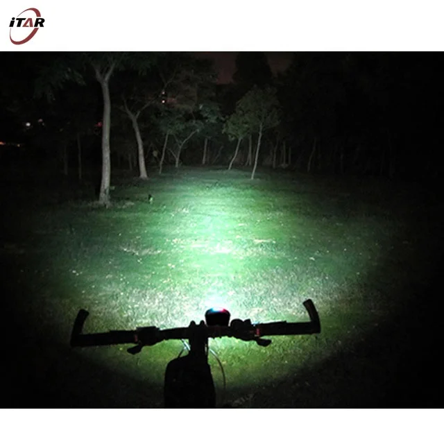 New design 2000 lumens high power aluminum led mountain bike light uses original Cree XML LEDs
