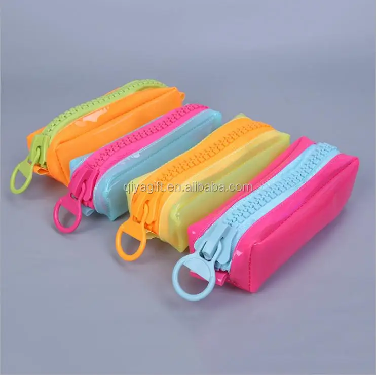 Custom design good quality Pu Leather Pencil Case For Adults Wholesale
