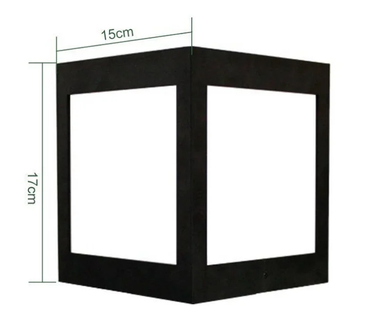 Solar Pillar Lamp Outdoor Waterproof Simple Villa Garden Light Outdoor Fence Pillar Door Balcony Led Lights