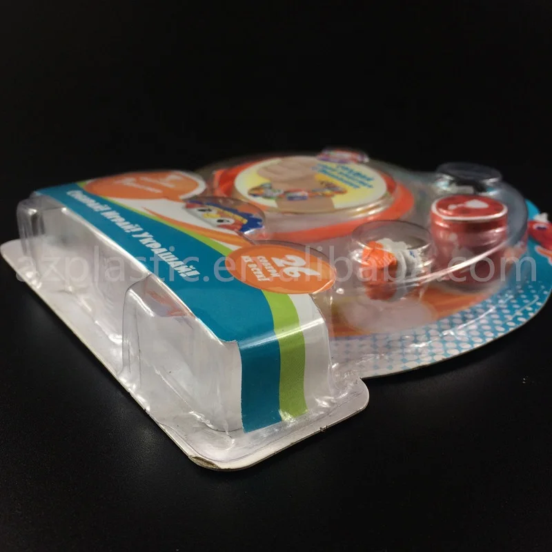 Clear Custom Blister Pvc Packaging Box Blister Package With Paper Cardboard For Toy