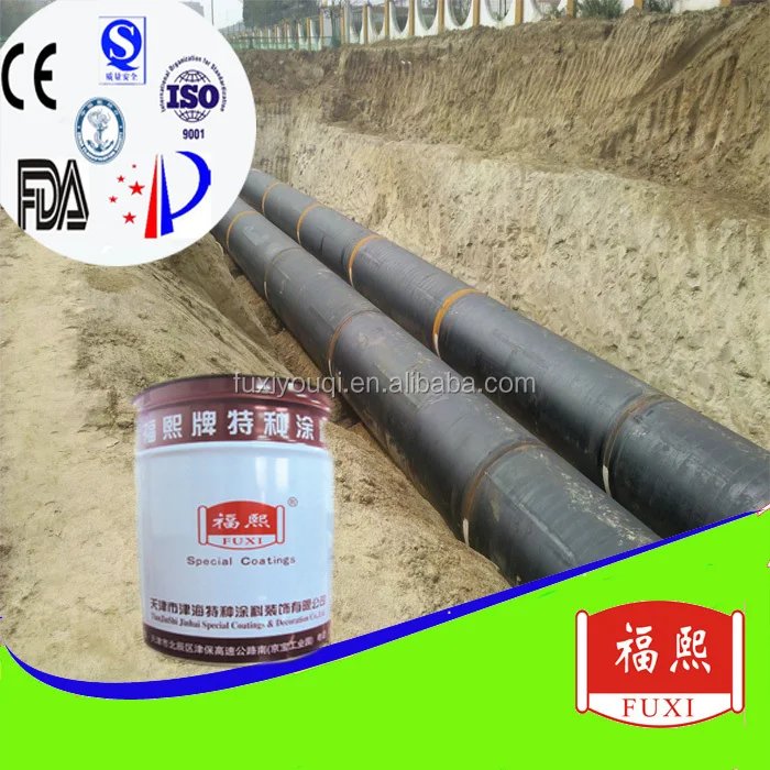 Epoxy Coal Tar Pitch Paint Underground Anticorrisive Bitumen Paint Pipe Coating