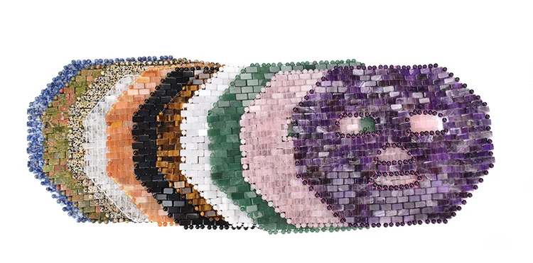 Luxury gold jade sleep beauty mask for skin care