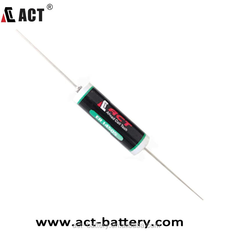 
3.6V Lithium Battery ER14250/ER14335/ER14505/ER17335/ER18505/ER26500/ER34615/ER14505M/ER26500M with axial wire leads 