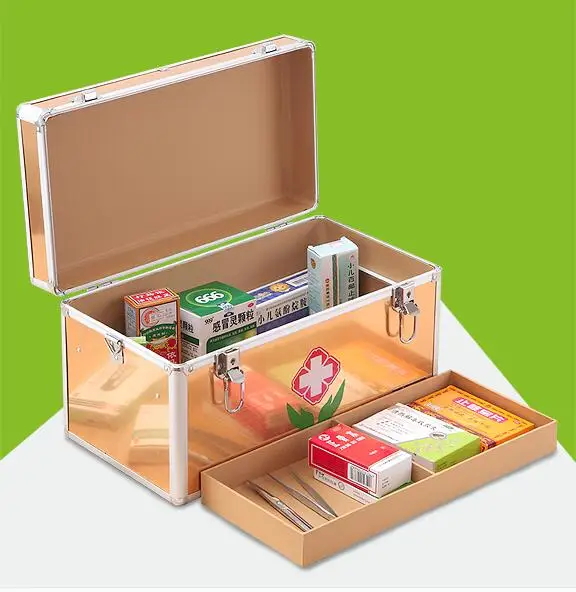 Customized Blue Aluminum First Aid Medical Storage Case/Surgical  Case