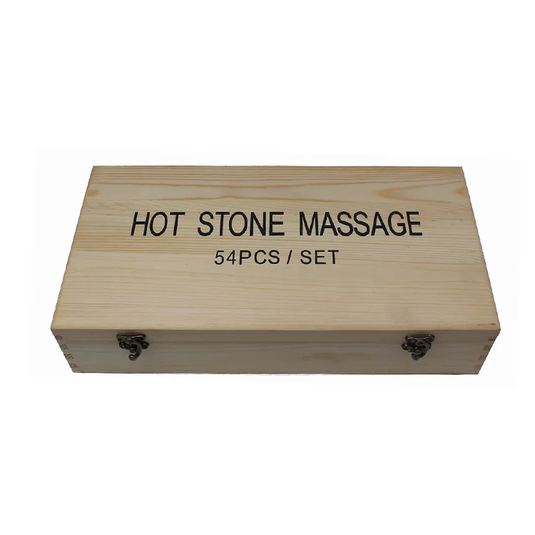 
RISESUN Hot stone 54Pcs Deluxe Warm Stone Massage Set Hot stone massage 