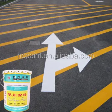 Золотая отличная устойчивая к ультрафиолетовому излучению акриловая краска для дорожной разметки