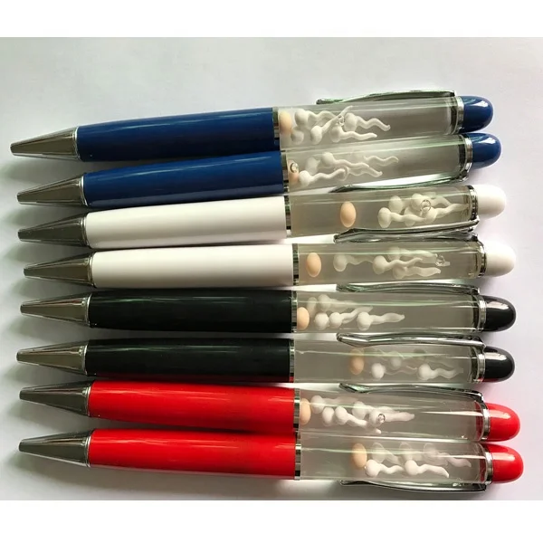 
3D EGG SPERM FLOATER FLOATING WILL BE MOVED LEFT AND RIGHT WHEN YOU UP AND DOWN THE PEN FLOATING PEN 