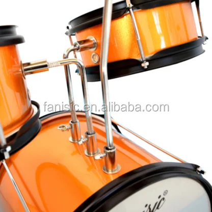 Shine orange drumset for children