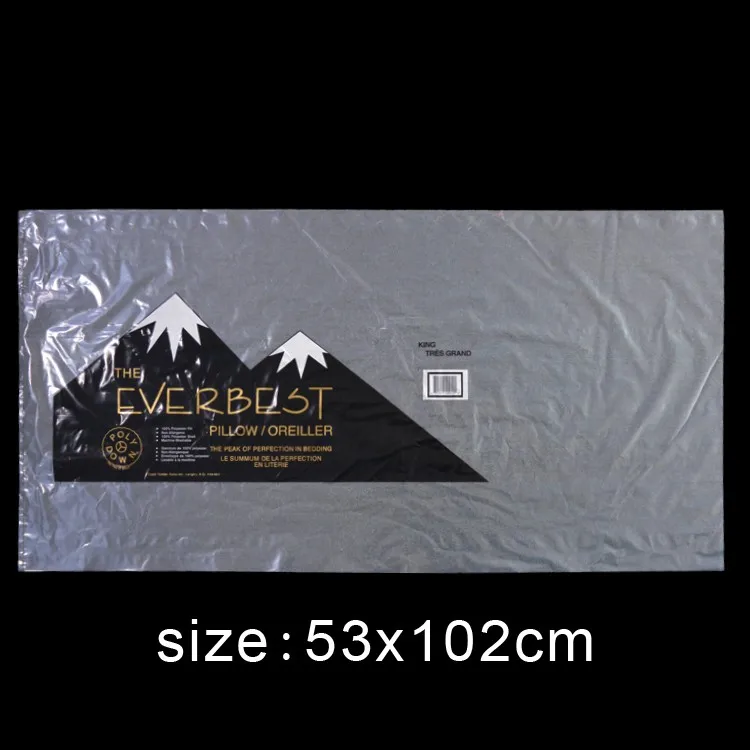 Wholesale Clear Plastic Recycled Ldpe Gravure Printing pillow packaging bag
