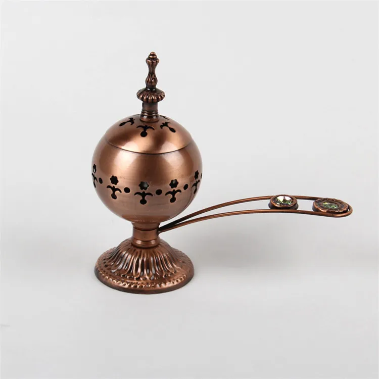 Hot sale high quality tibetan mini electric incense burner with handle